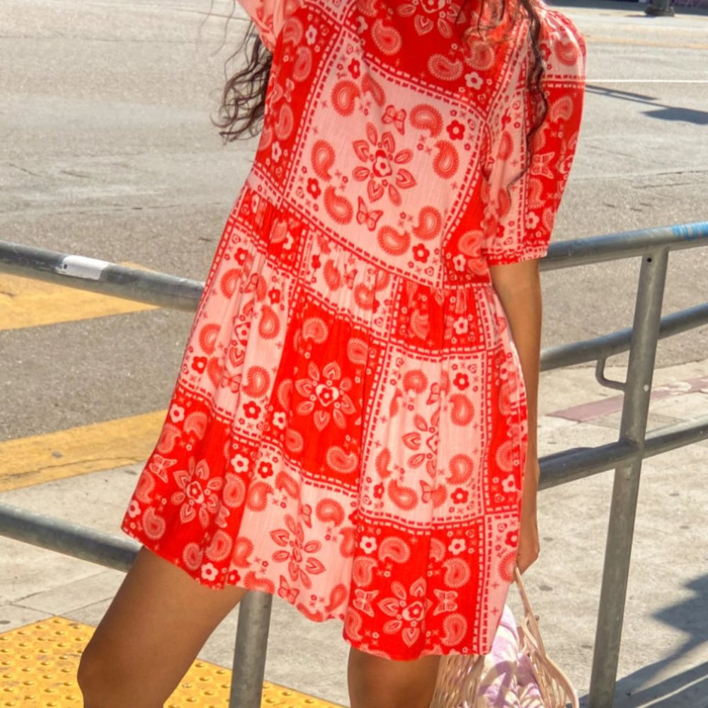 Lisa Gah Pia Mini Dress